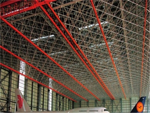 长葛仓储物流网架生产厂家案例
